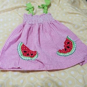Pink watermelon dress